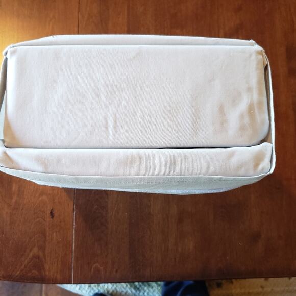 Mainstays Percale King sheet set 200 thread count new no pillow cases light gray - Picture 3 of 7